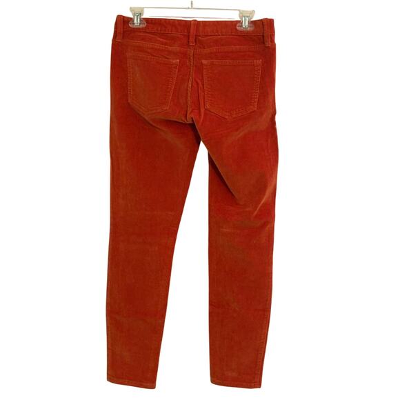 Banana Republic Winter Orange Corduroy Pants. Size 27 - Picture 8 of 8